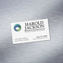 MagnetAffärskort med Logotyp Magnetiska Visitkort