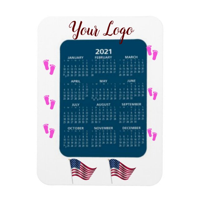 #MagnetCalendar - Promotional 2021 Magnet Calendar (Vertikal)