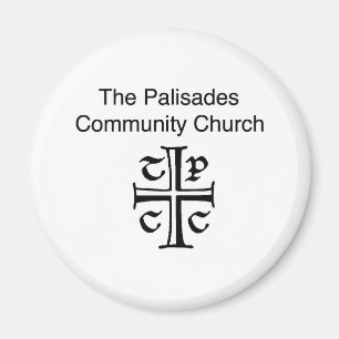 Magneten för Palisadesgemenskapkyrka Magnet