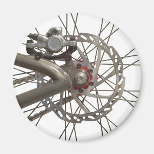Magneten med cykelbaksida rullar magnet