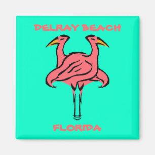 MAGNETEN PARAR AV FLAMINGOS~ SOM ÄR LÄTT ATT MAGNET