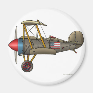 Magneter för flygplanvintageBiplane