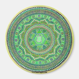 Magneter för hjärtaChakra Mandala