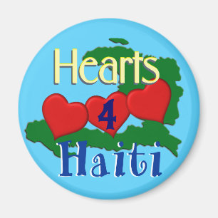 Magneter för kyl för Haiti lättnadsvalentin