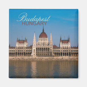 Magneter för kyl för souvenir för Budapest