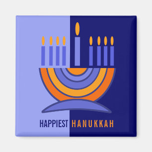 Magneter för menoradesignHanukkah gåva
