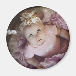 Magneter för personligbabyfoto