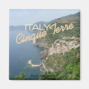 Magneter för plats för Cinque Terre italienItali