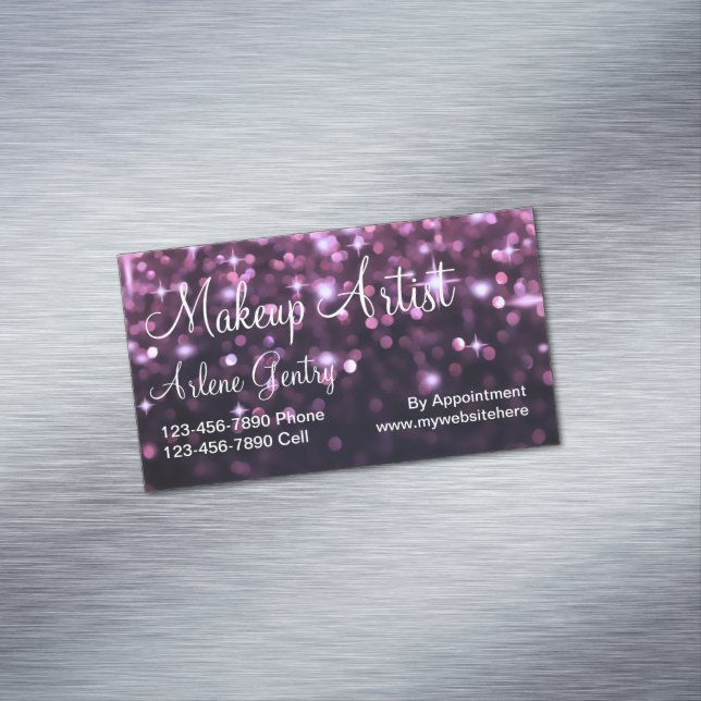 Magneter för visitkort för Makeupkonstnär (In Situ)