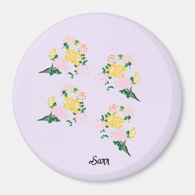 Magneter : Vårblommor  (Framsidan)