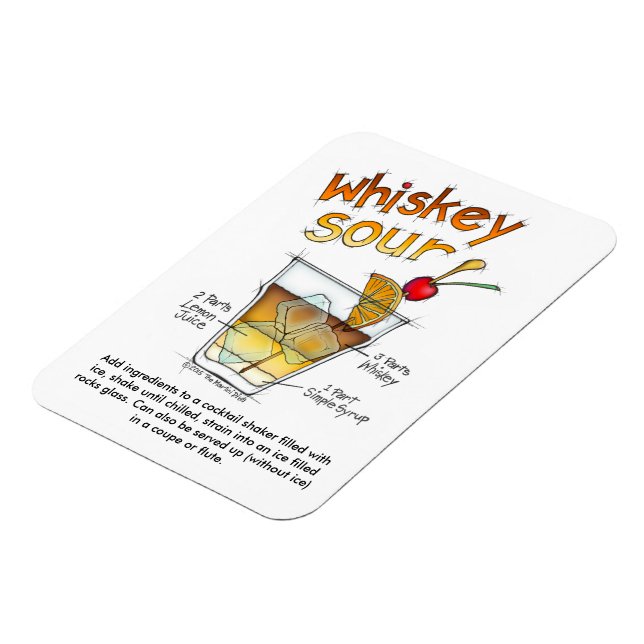 MAGNETER - WHISKEY SOUR DRICKRECEPT & KONST (Vänstra Sidan)