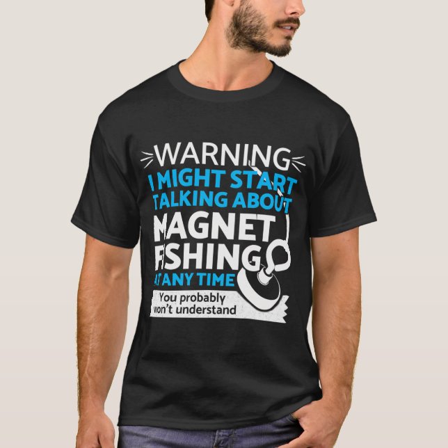 Magnetfiske presentidé - Magnetfiske T Shirt (Framsida)