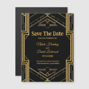 MAGNETIC Art Deco Gatsby Bröllop
