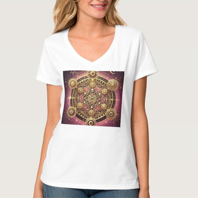 Magnetic Attraktion Sigil T Shirt (Framsida)