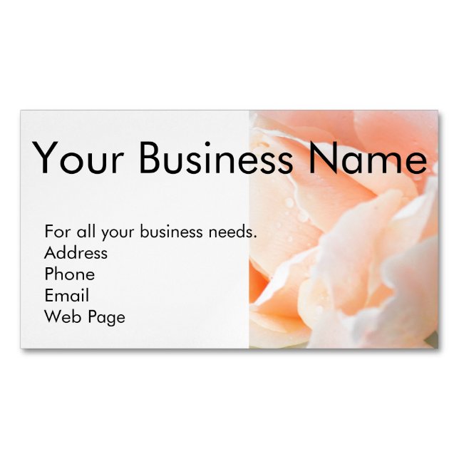 Magnetic Business Cards - Self Promotion Magnetiska Visitkort (Framsida)