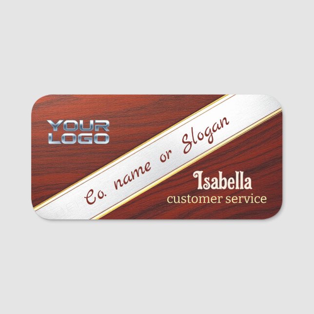 Magnetic Business Employee, befattning Namn bricka Namnbricka (Framsida)