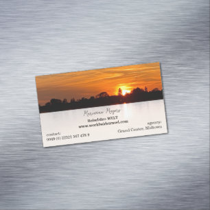 Magnetic Business Travel Agency Magnetiska Visitkort