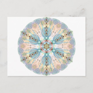 Magnetic Energy Mandala Vykort
