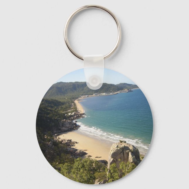Magnetic Island - Australien Button Nyckelring (Framsida)