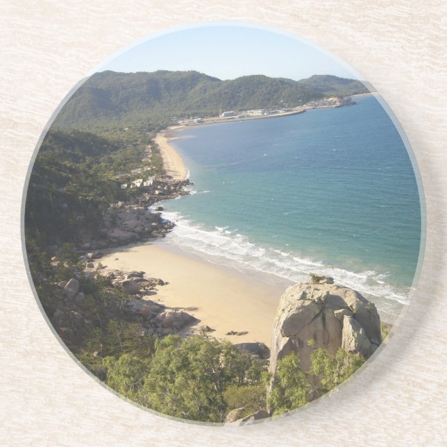 Magnetic Island - Australien Sandstone Underlägg (Framsidan)