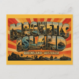Magnetic Island Queensland Tropisk Ö Escape Vykort