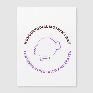 Magnetic Logo Noncustodial Mothers
