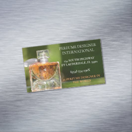 Magnetic parfym designer Store parfym flaska Magnetiska Visitkort