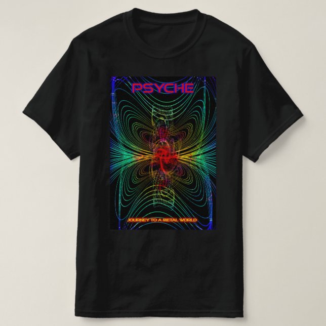 Magnetisk abstraktion t shirt (Design framsida)