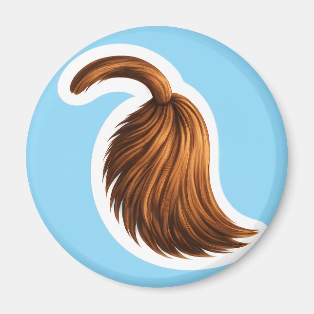 Magnetisk åsna magnet (Framsidan)