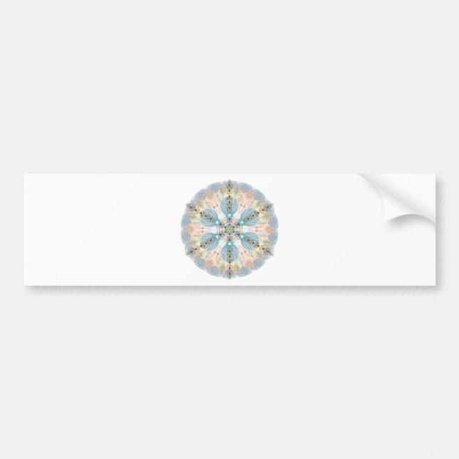 Magnetisk energiMandala Bildekal (Framsidan)