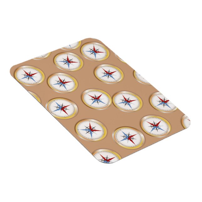 Magnetisk kompass mönster magnet (Högersidan)