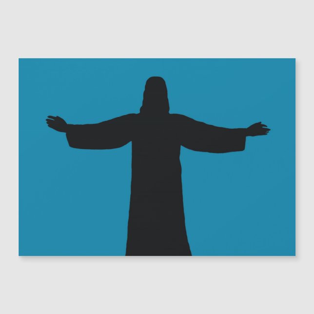 Magnetisk kort jesus kristus (Framsida)