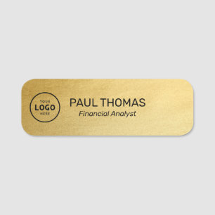 Magnetisk Professionell för modern titel för medar Namnbricka