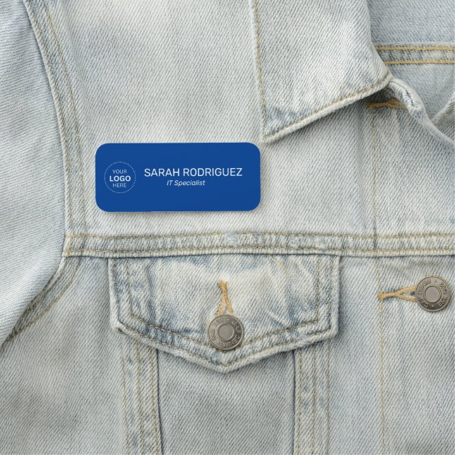 Magnetisk Professionell för personaltitel Namnbricka (På plats)