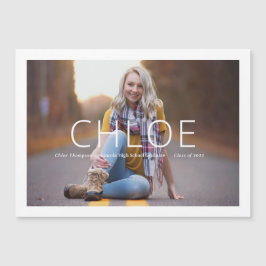 Magnetisk Snyggt Photo Studenten-meddelande