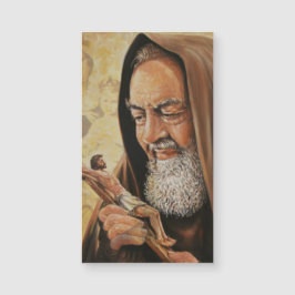 Magnetiska kort för St. Padre Pio (25 per packe)