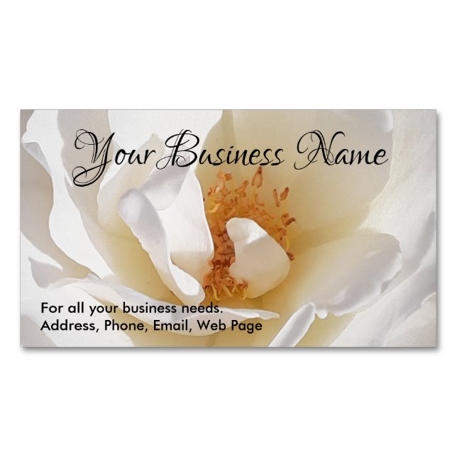 Magnetiska visitkort - Egen marknadsföring (Framsida)