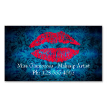 Magnetiska visitkortar för Makeupkonstnärer