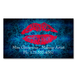 Magnetiska visitkortar för Makeupkonstnärer Visitkortmagnet