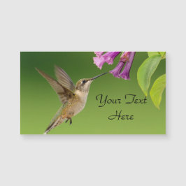 Magnetiskt Affärskort av hummer och blommor
