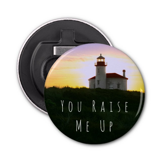 Magnetiskt "du höjer mig" Flaska-öppnare Flasköppnare (Framsidan)