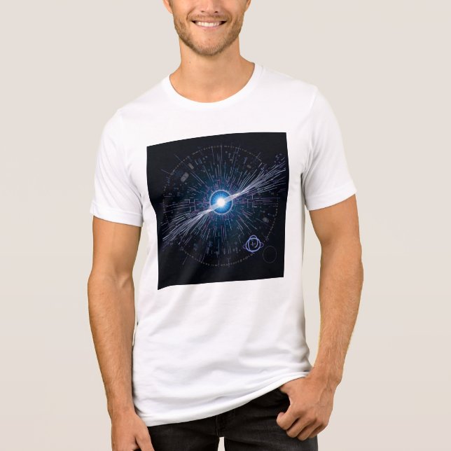 magnetiskt flöde t shirt (Framsida)