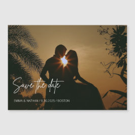 Magnetiskt Foto Spara Datum Magnetisk Inbjudningskort