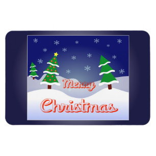 Magnetiskt God jul och Gott nytt år! Magnet