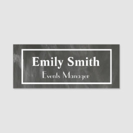 Magnetiskt känt emblem för beställnings- svart