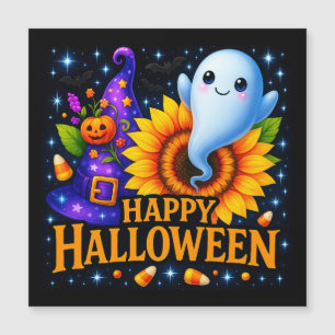 Magnetiskt kort för happy halloween