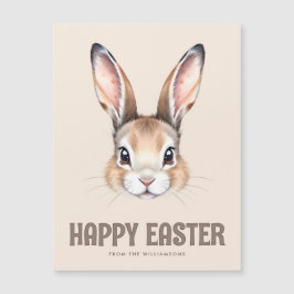 Magnetiskt kort för modern vattenfärgsfärgad Påskh