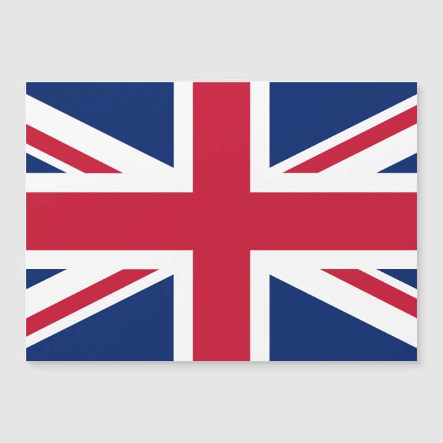 Magnetiskt kort för Union Jack (Framsida)