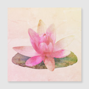 MAGNETISKT KORT: ROSA LOTUS
