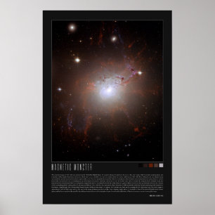 Magnetiskt monster (NGC 1275) Poster
